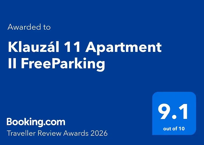 Klauzal 11 I Freeparking Lägenhet *
